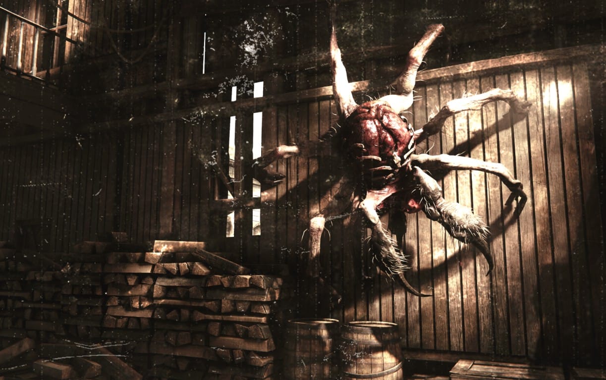 пауки в Hunt: Showdown 1896 не маленькие