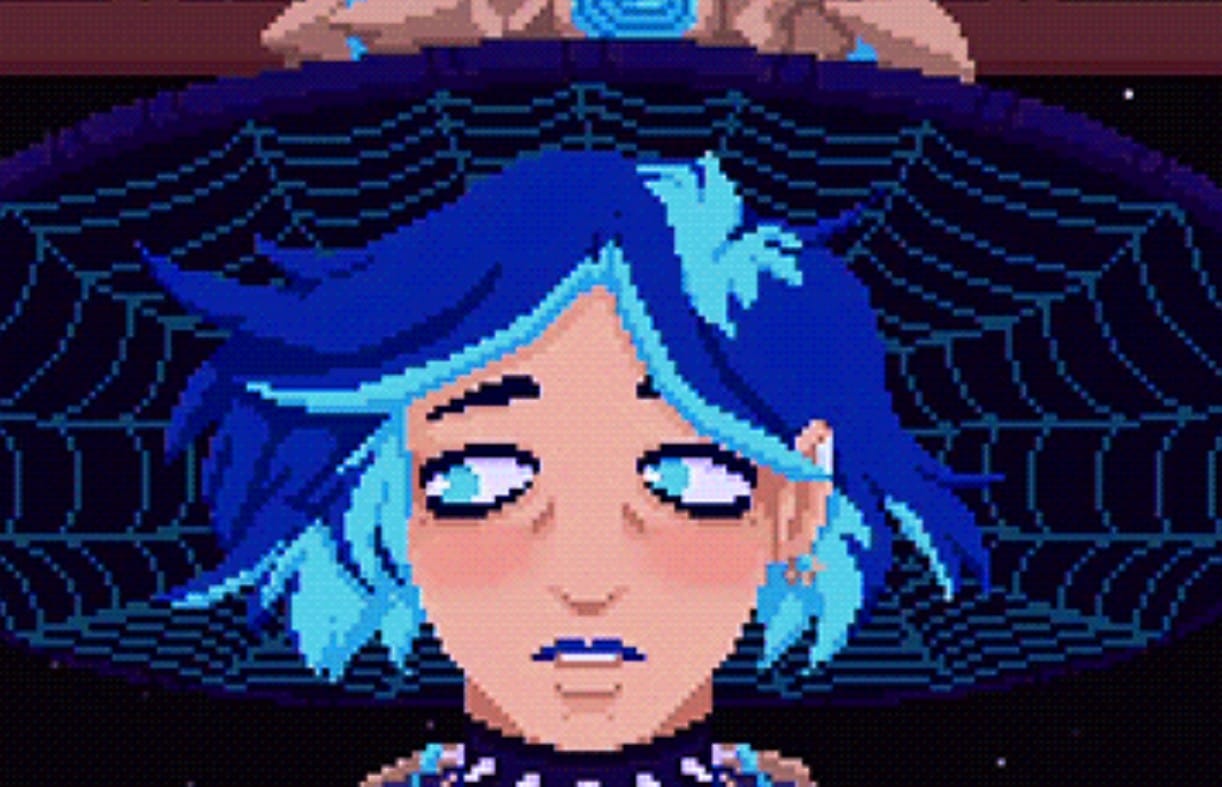 взгляд Луизы из The Cosmic Wheel Sisterhood настораживает