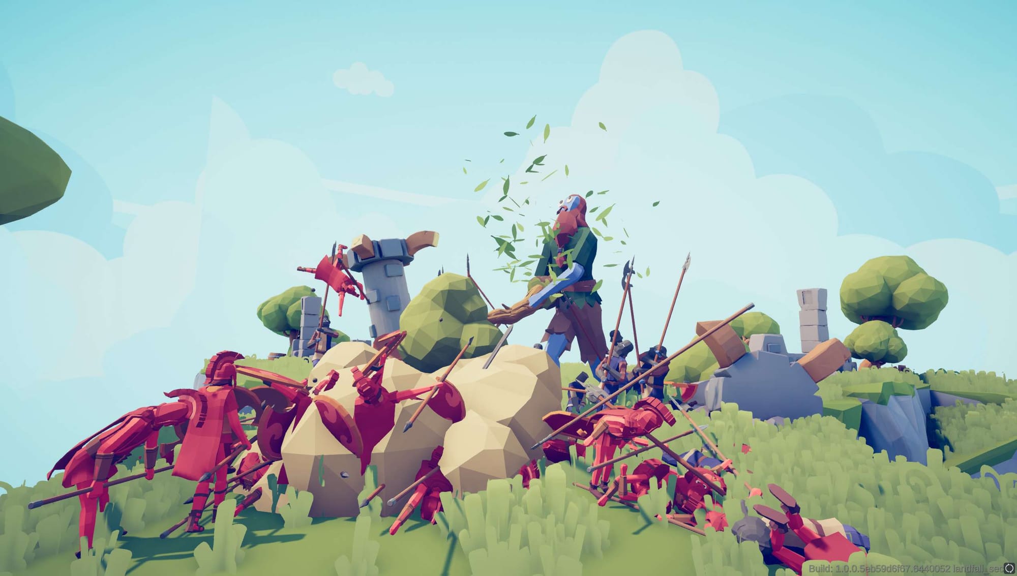 Враги в Totally Accurate Battle Simulator не дремлют