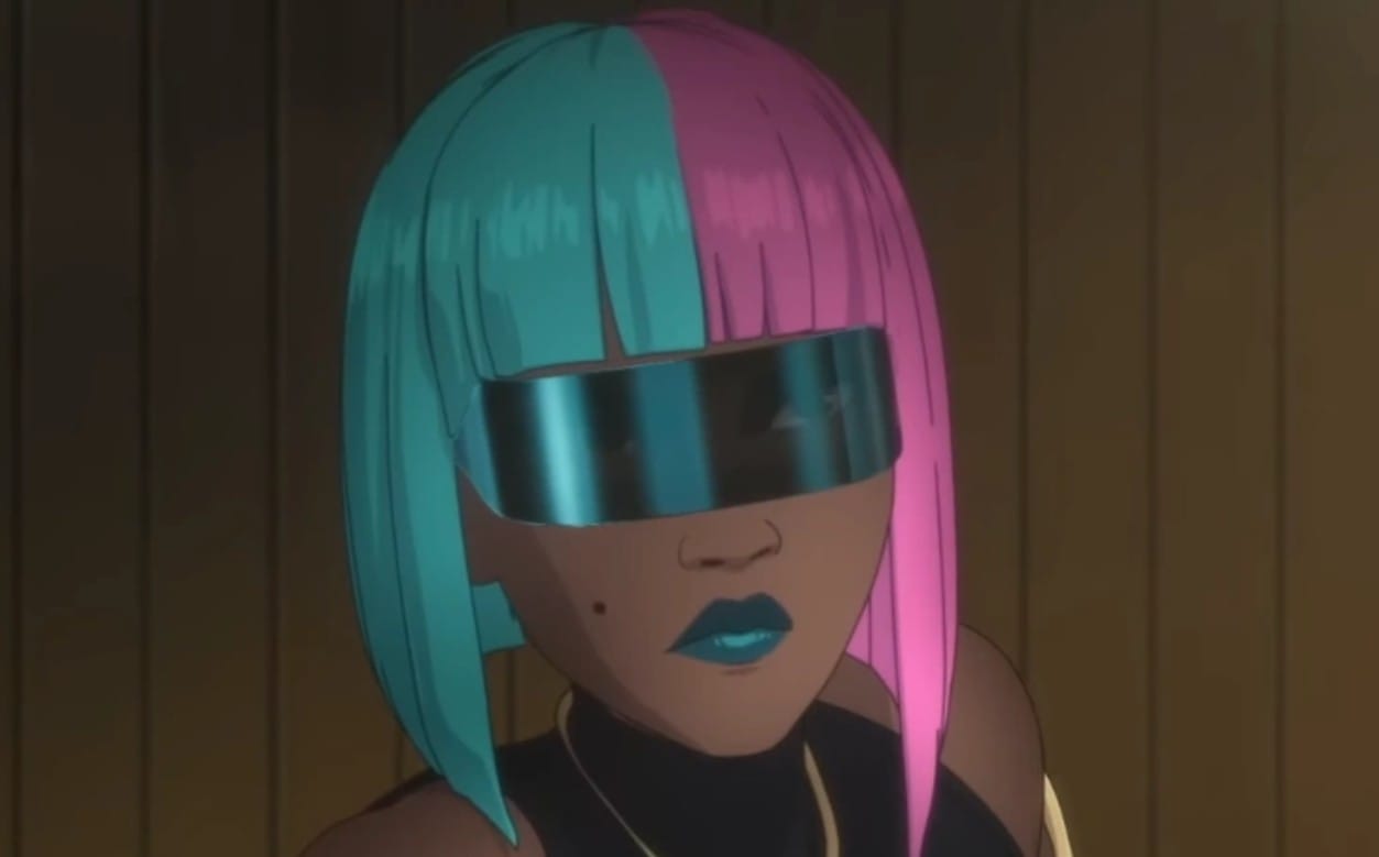 Призма Dispatch скрывает свои глаза под очками