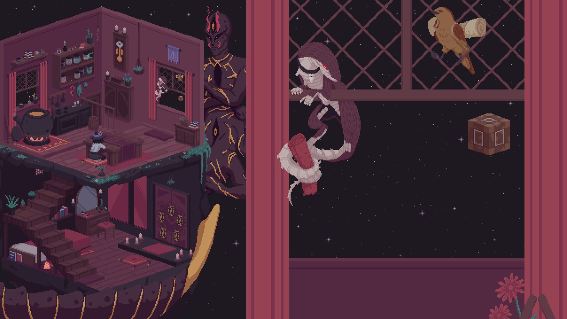 в интерфейсе The Cosmic Wheel Sisterhood не все понятно сразу 