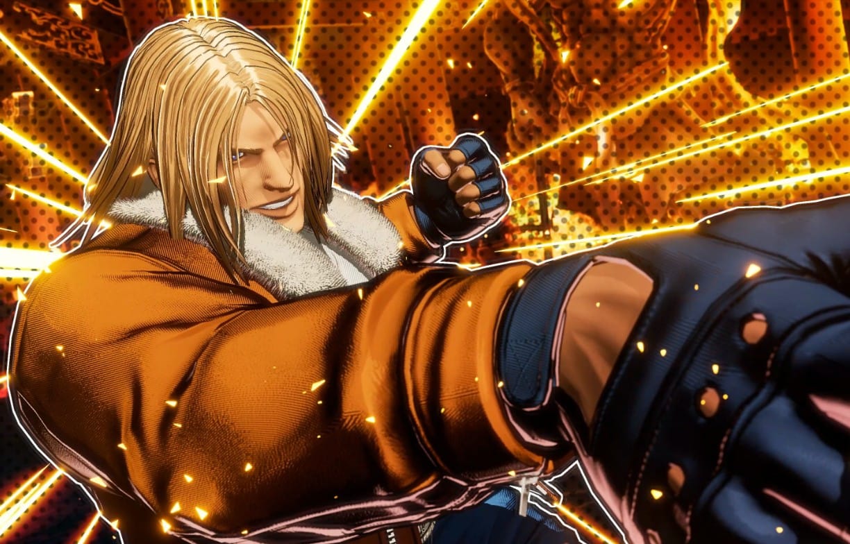 Терри Богард наносит свой удар