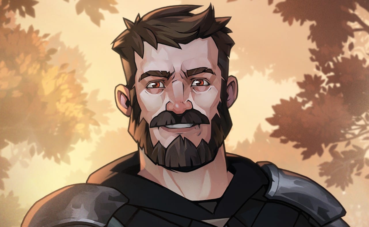 Персиваль в Knock on the Coffin Lid всегда с улыбкой