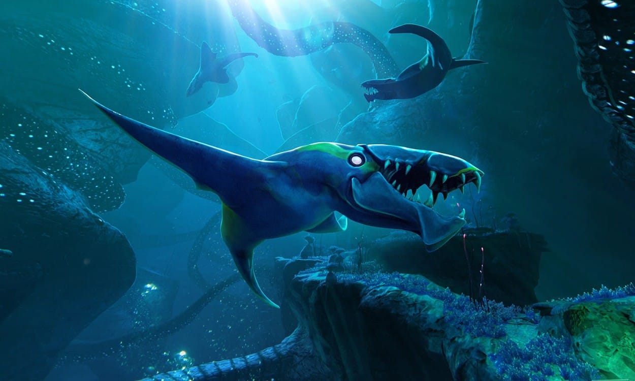 могучая акула Subnautica: Below Zero