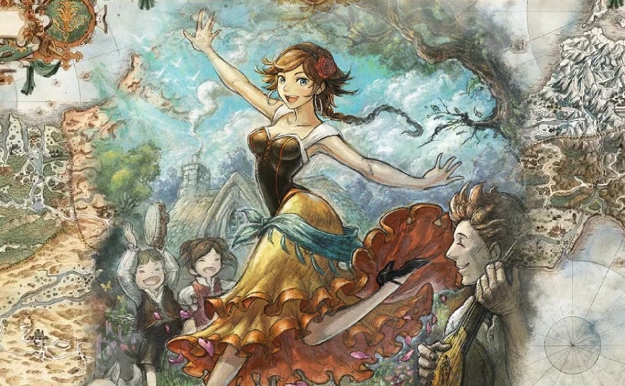 Агнея - провинциалка Octopath Traveler 2