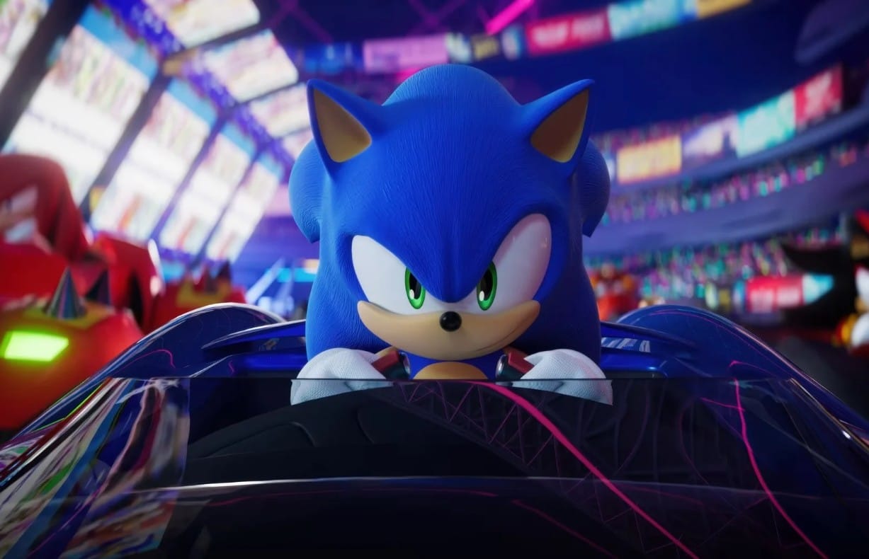 Соник - главный персонаж Sonic Racing: CrossWorlds