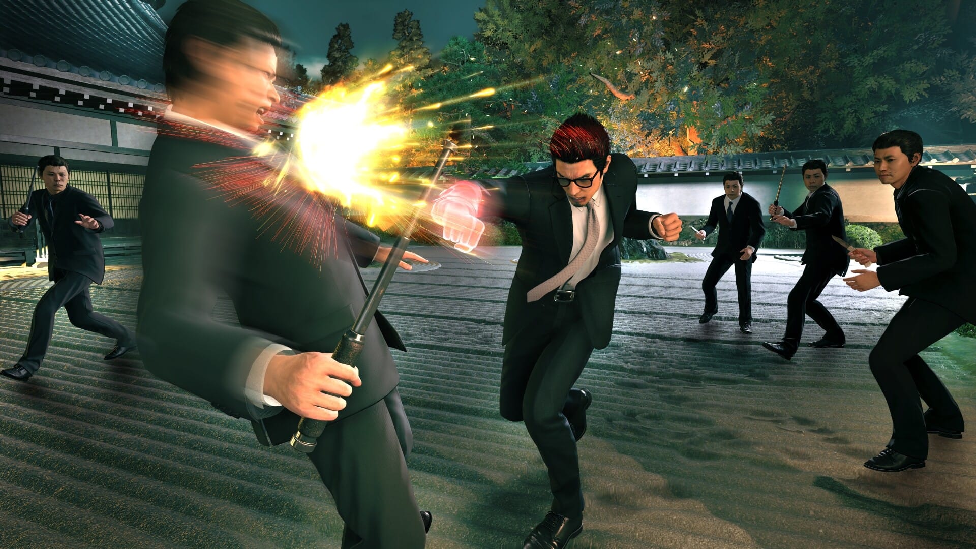 мощный удар Like a Dragon Gaiden: The Man Who Erased His Name