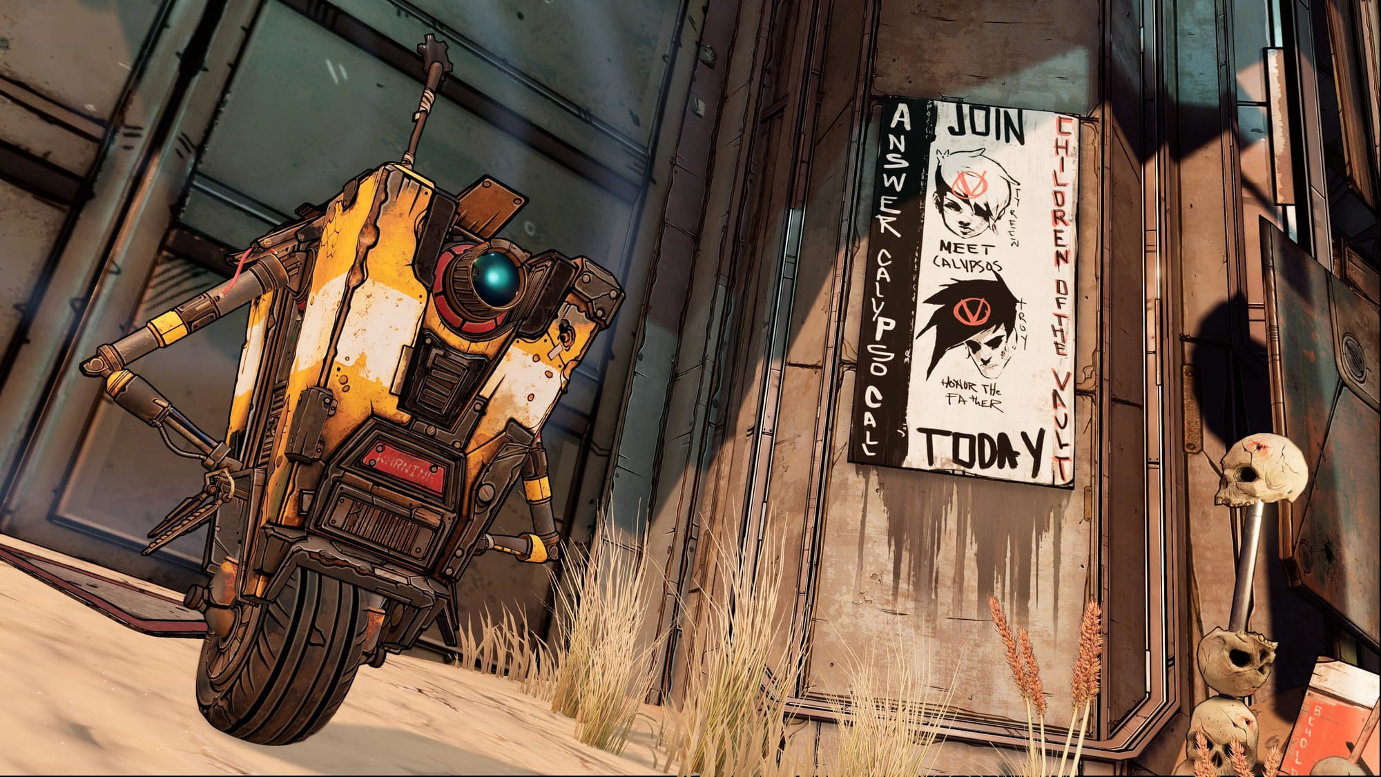 одноколесный скутер робот в Borderlands 3