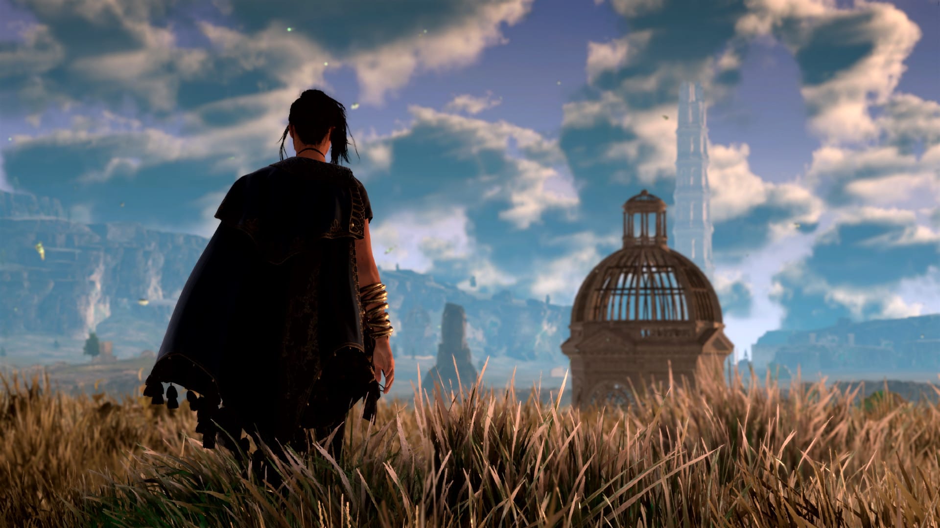 Фрей попадает в мир под названием Атия Forspoken