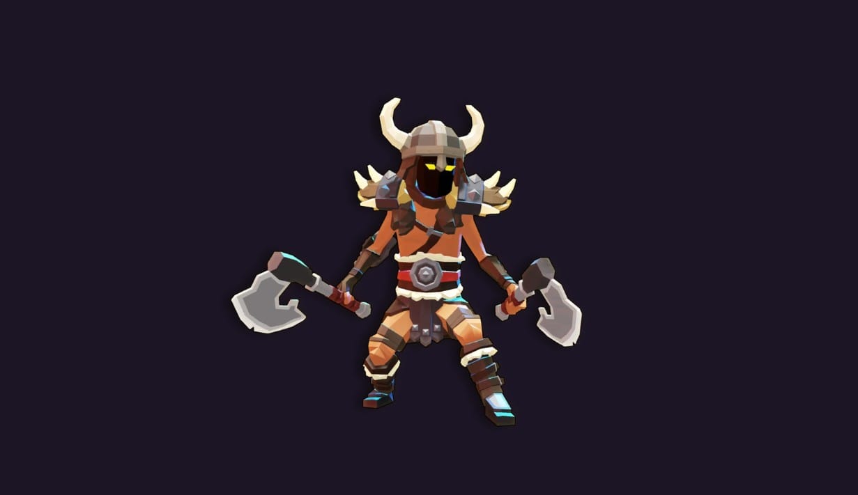 варвар специализируется на атаках в ближнем бою в Soulstone Survivors