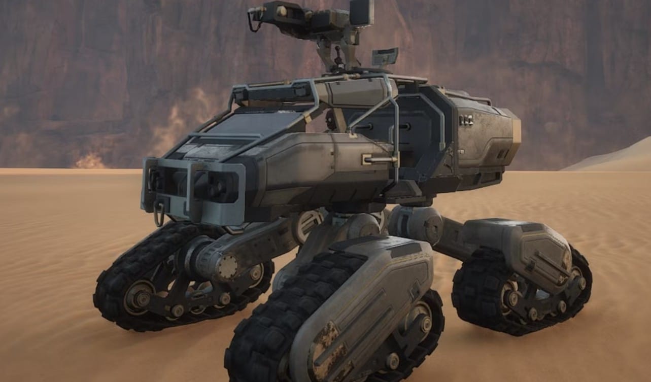 Багги - бесшумный транспорт в Dune: Awakening
