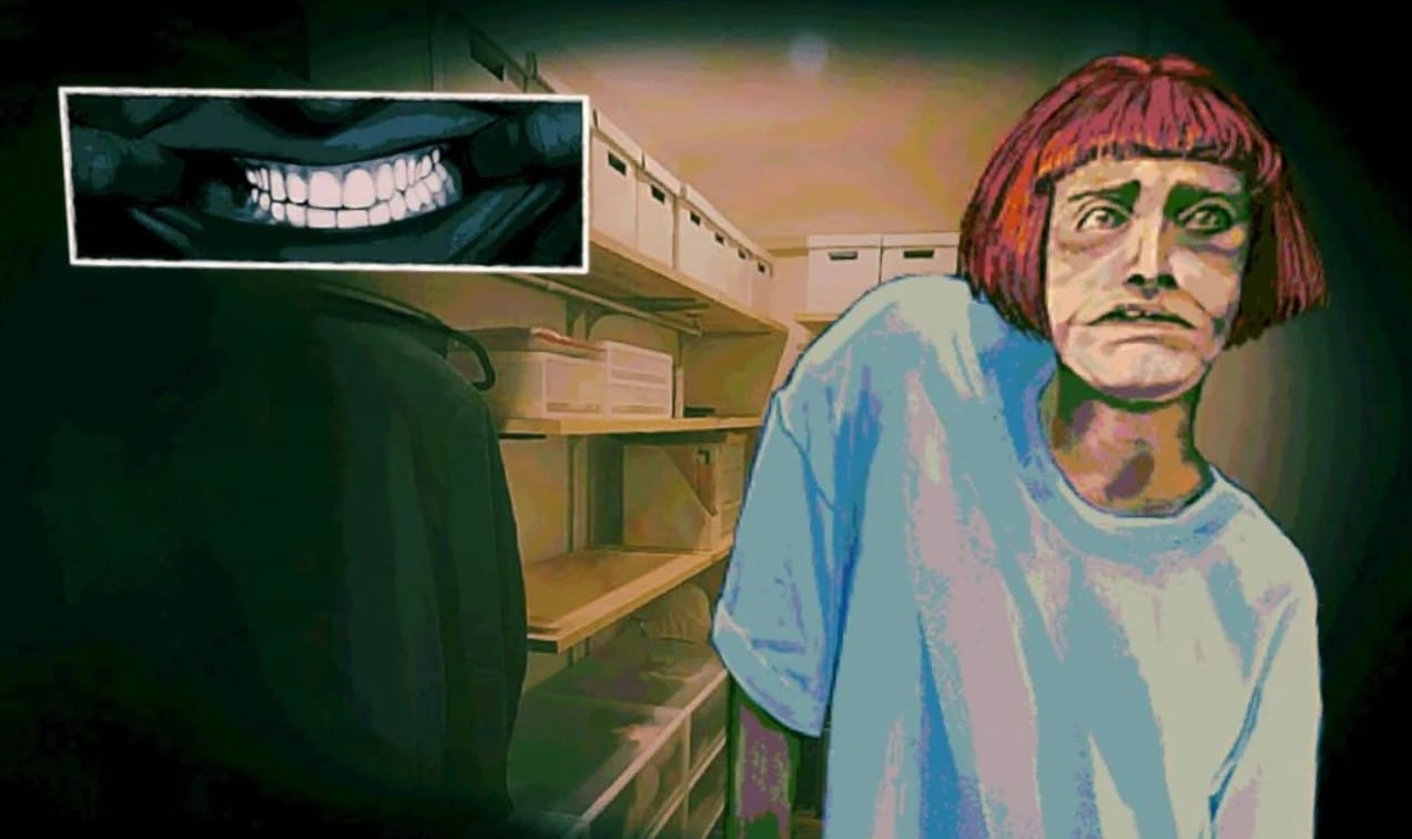 сгорбленная женщина No, I'm not a Human