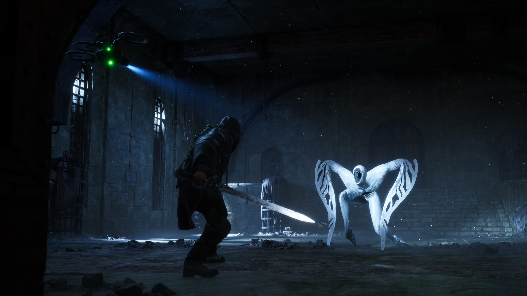 главный герой Hell is Us готов к битве 