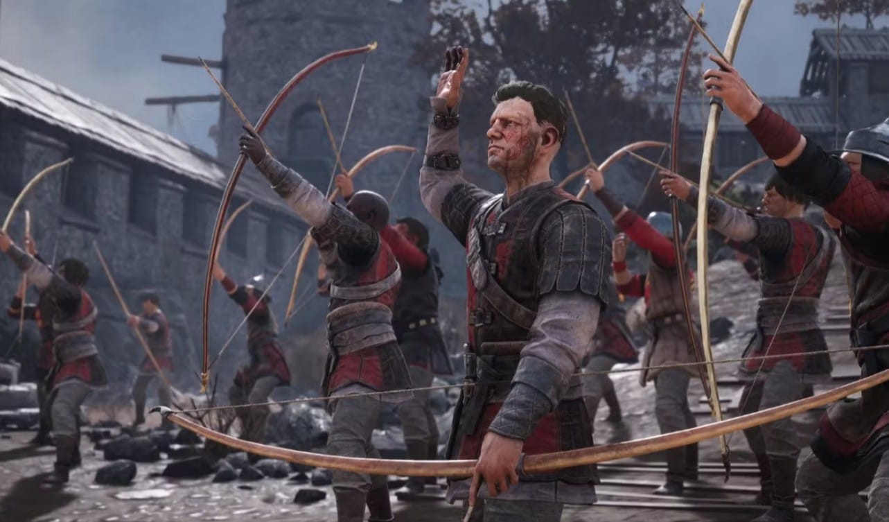 лучник Chivalry 2 наносит урон издалека