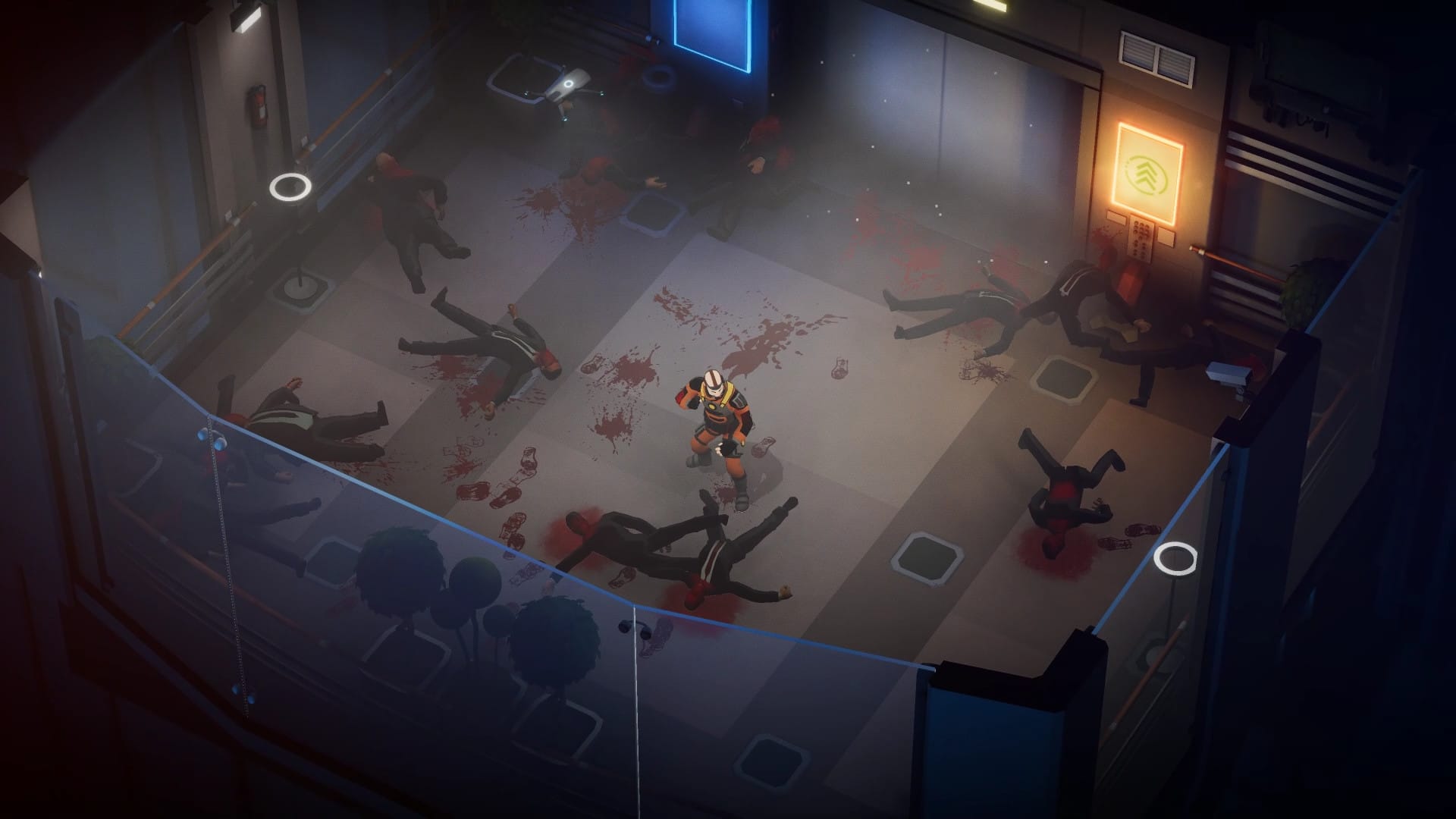 герой всех положил Midnight Fight Express