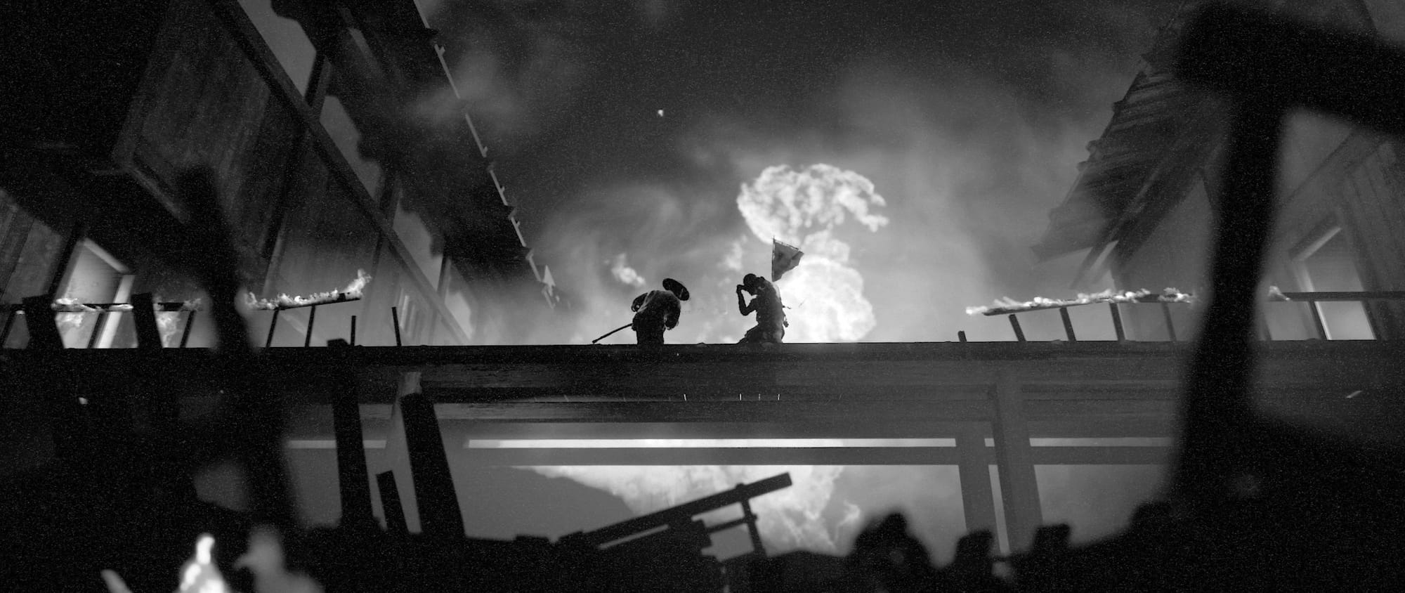 бой на мосту Trek to Yomi