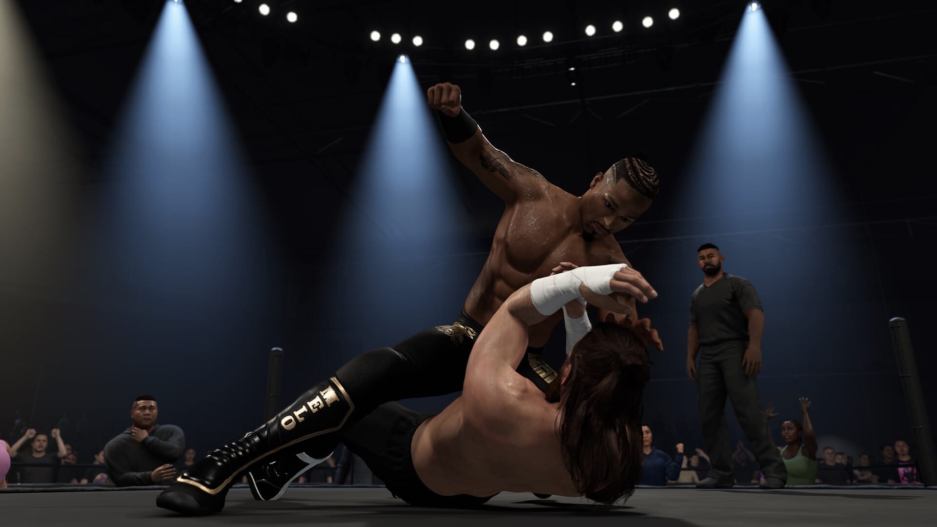 борьба в партере WWE 2K25