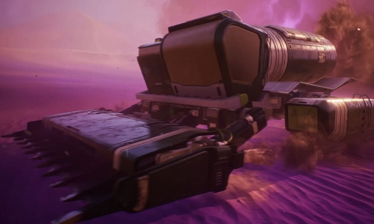 песчаный краулер в Dune: Awakening