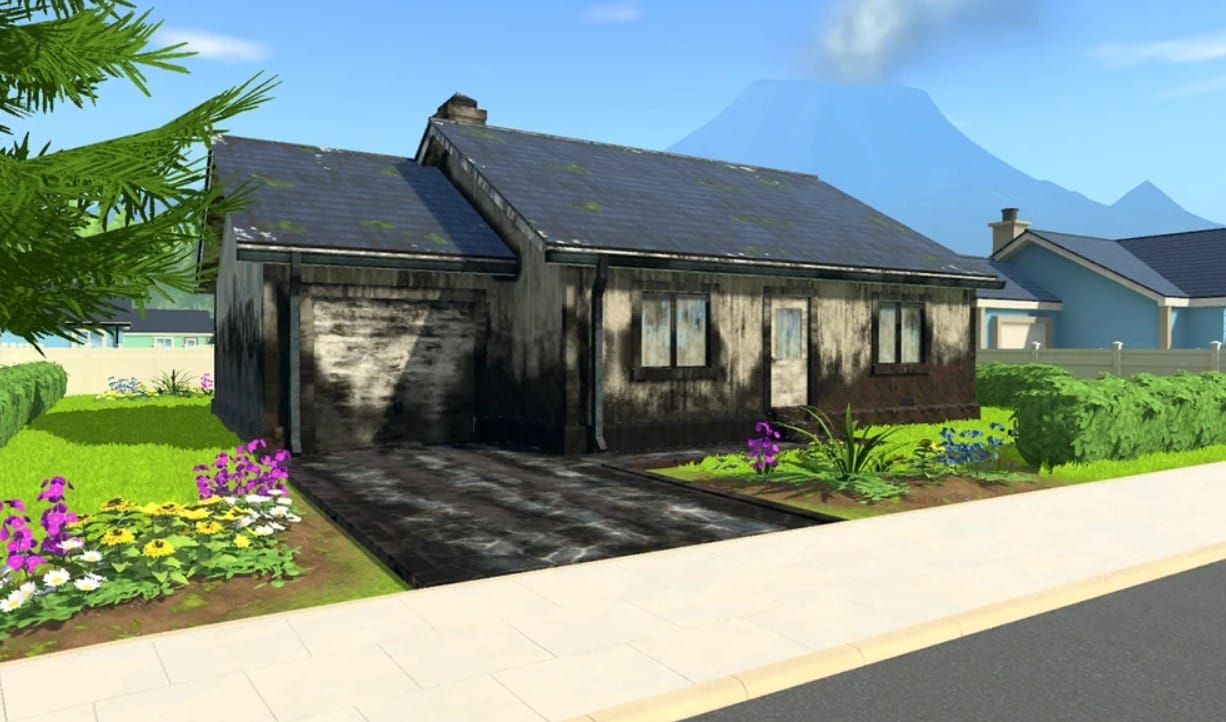 в PowerWash Simulator нужно убраться в бунгало