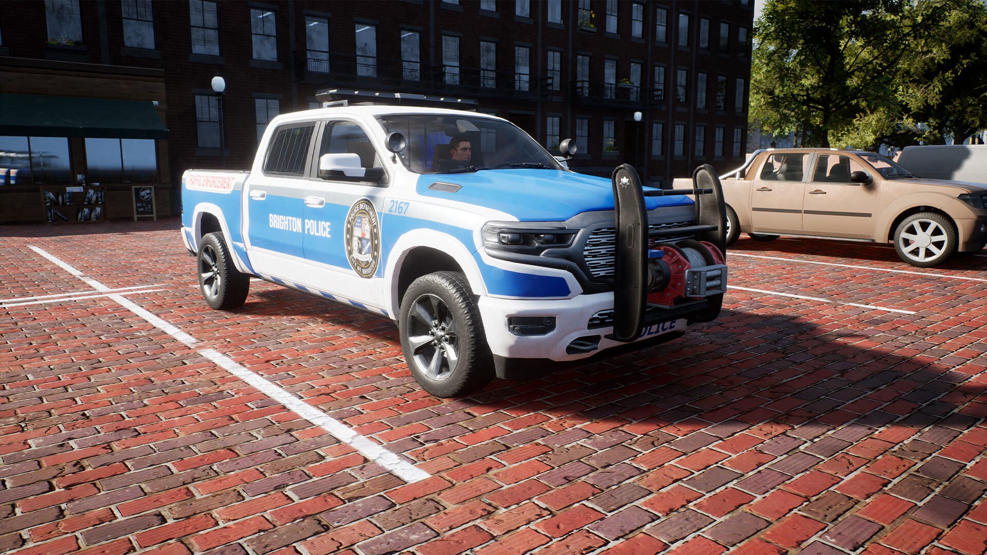 многоцелевой полицейский автомобиль в Police Simulator: Patrol Officers