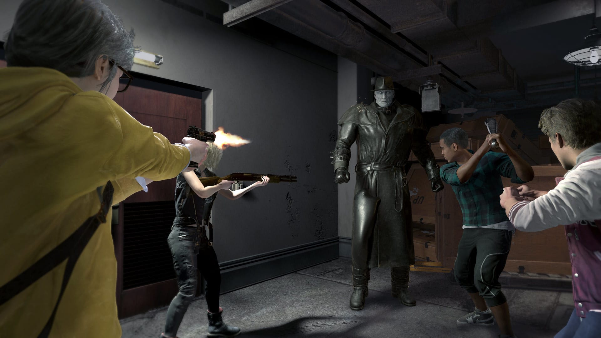 один против четверых Resident Evil 3: Remake