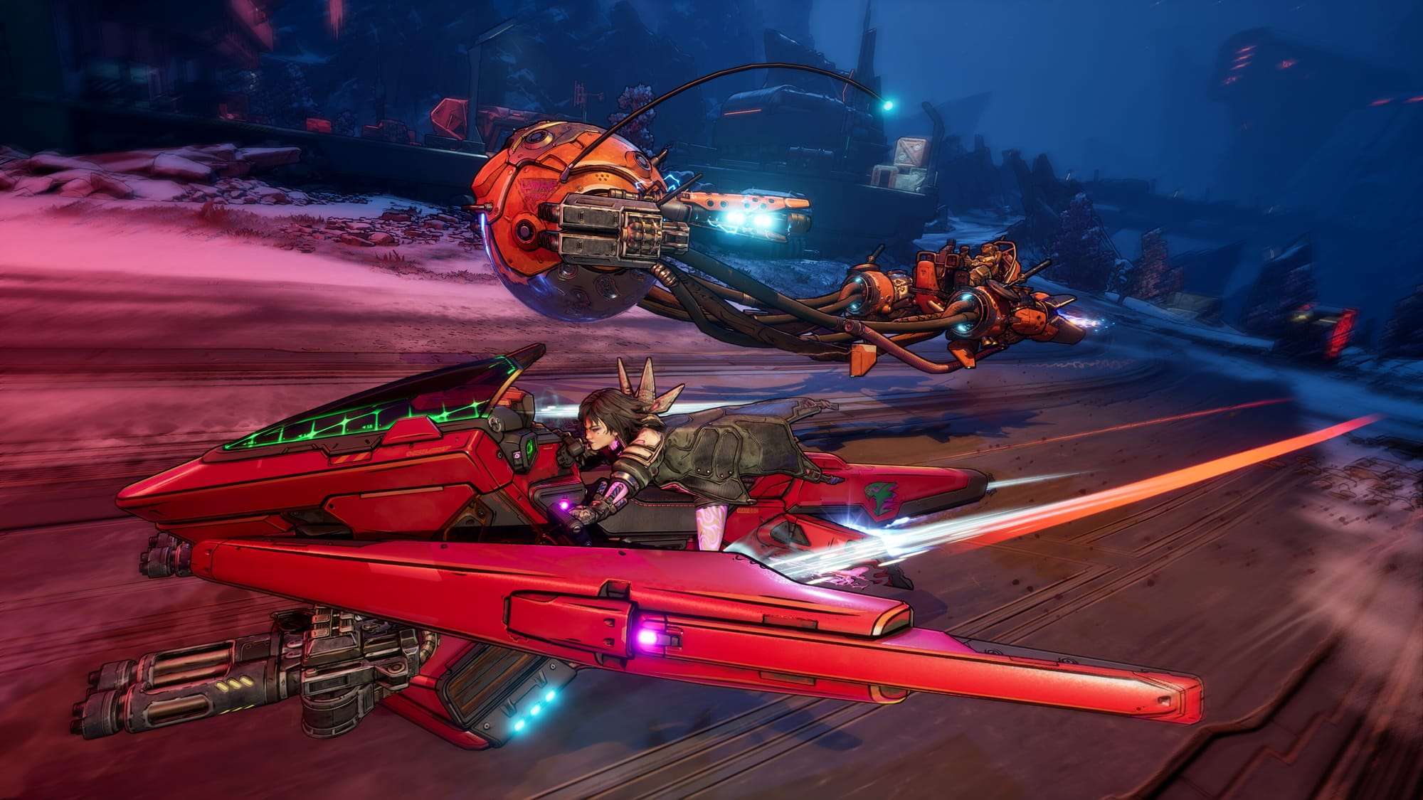 герои Borderlands 4 отправляются в полет