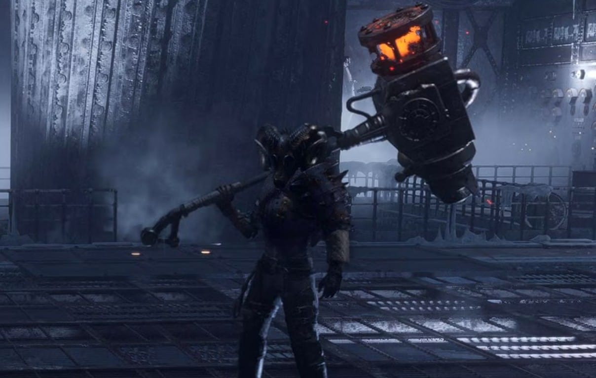 Вероника - босс Lies of P: Overture показывает свой молот