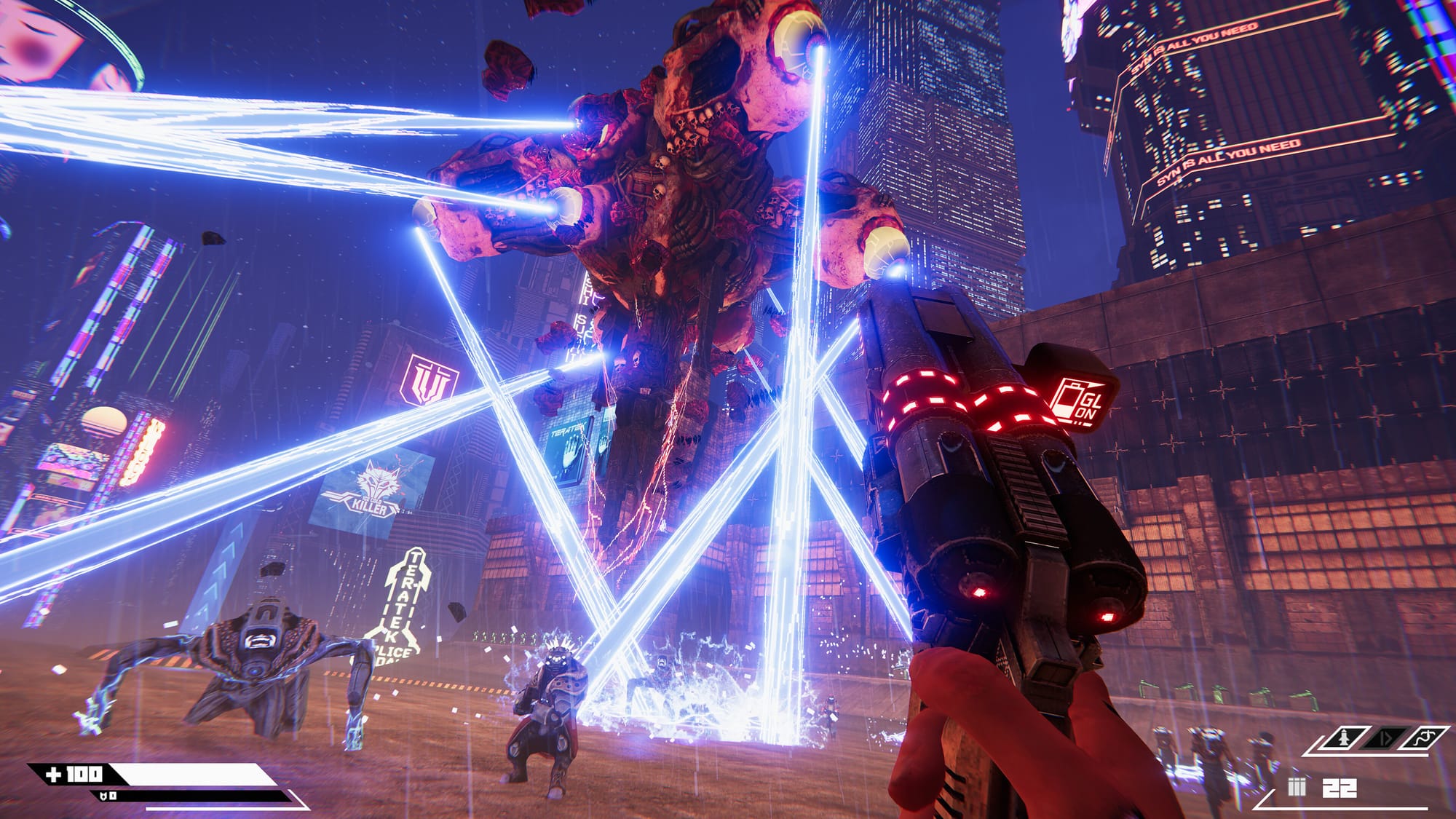 эпичный монстр в Turbo Overkill