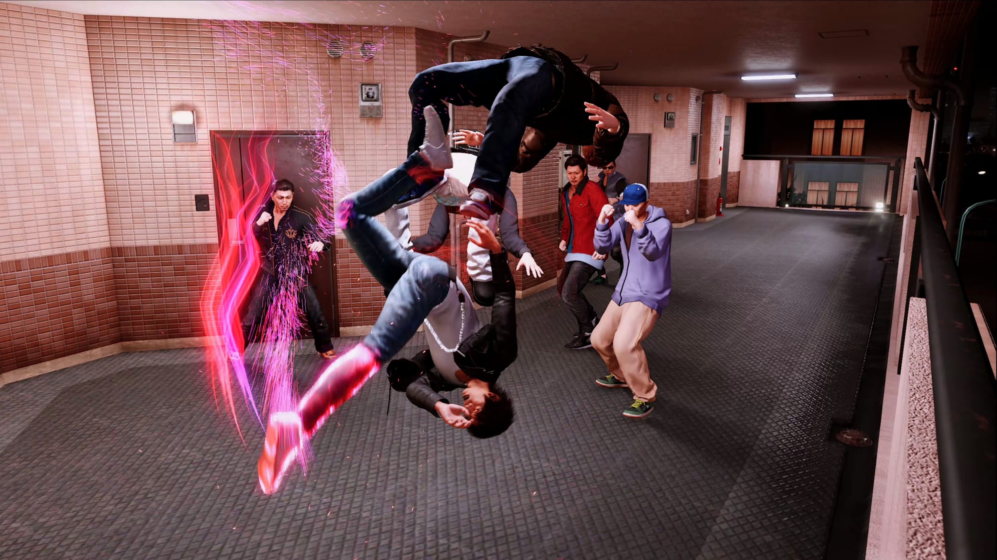 эпичная драка в Lost Judgment