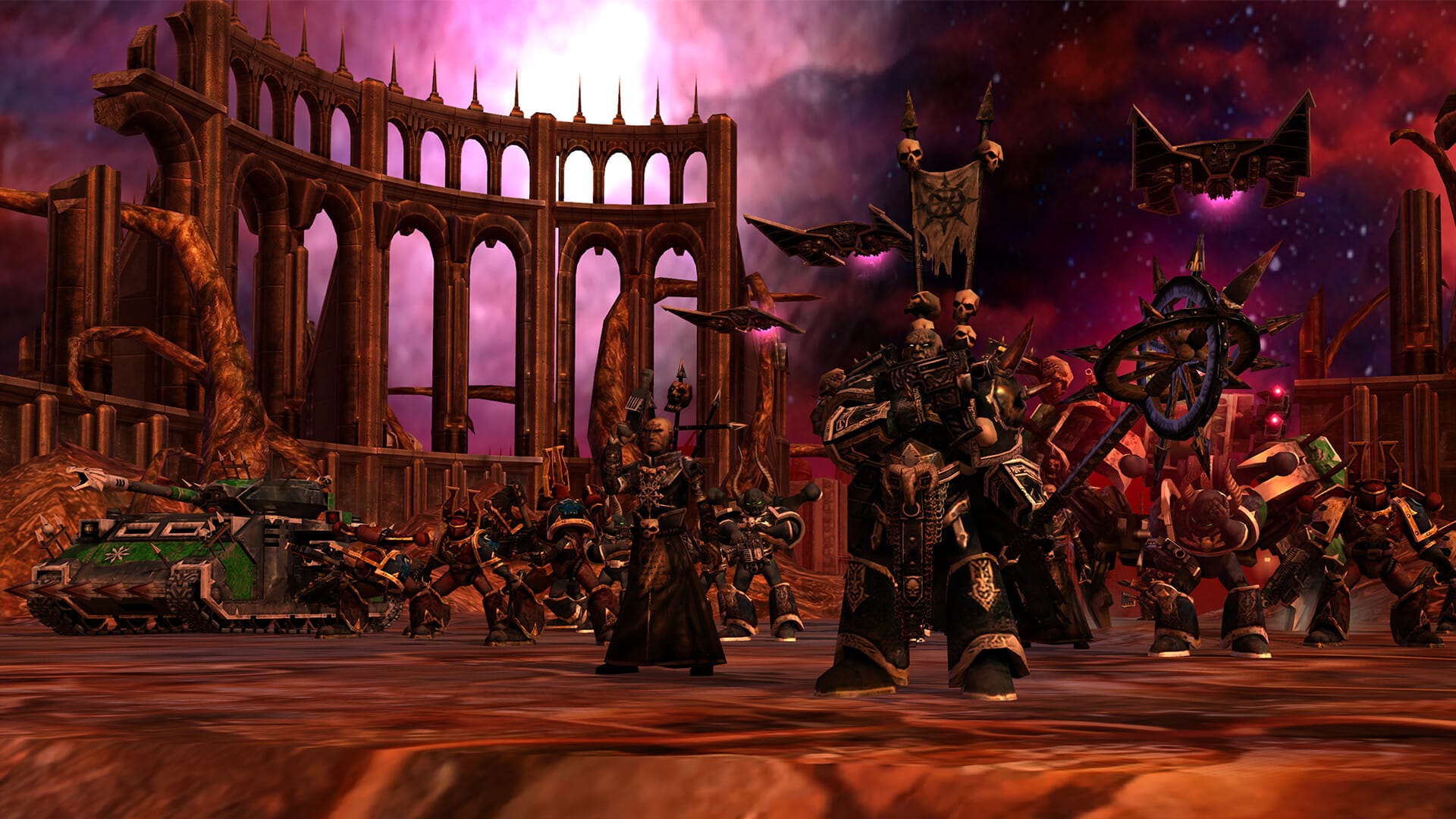 Dawn of War - Definitive Edition сюжетная сцена сбора войск