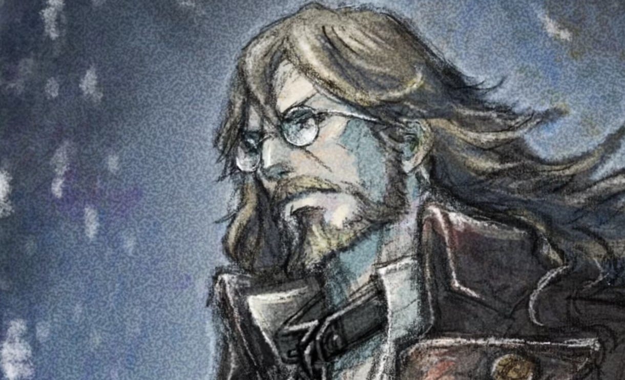 Освальд - хитрый ученый Octopath Traveler 2