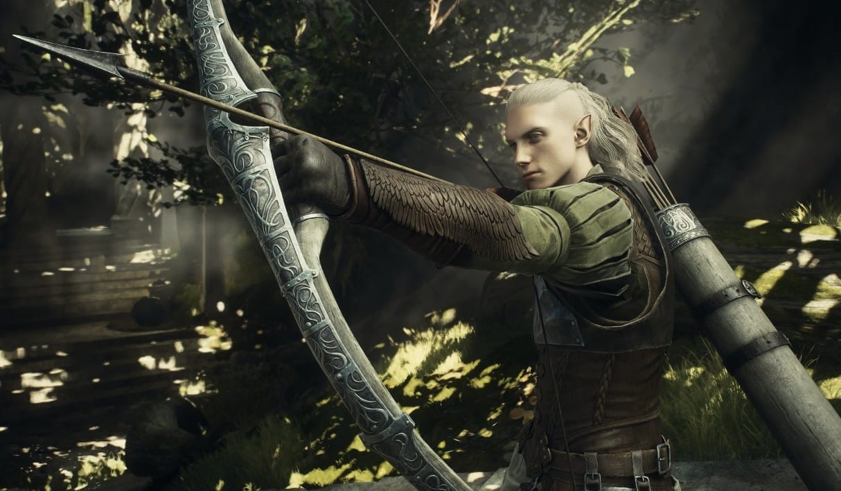 Глиндур всегда вооружен своим луком в Dragon's Dogma 2