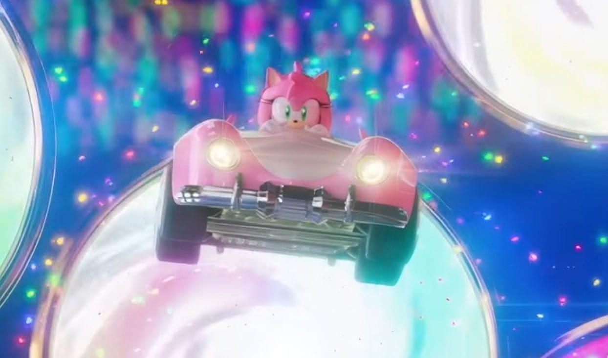 Эми Sonic Racing: CrossWorlds полна энергией