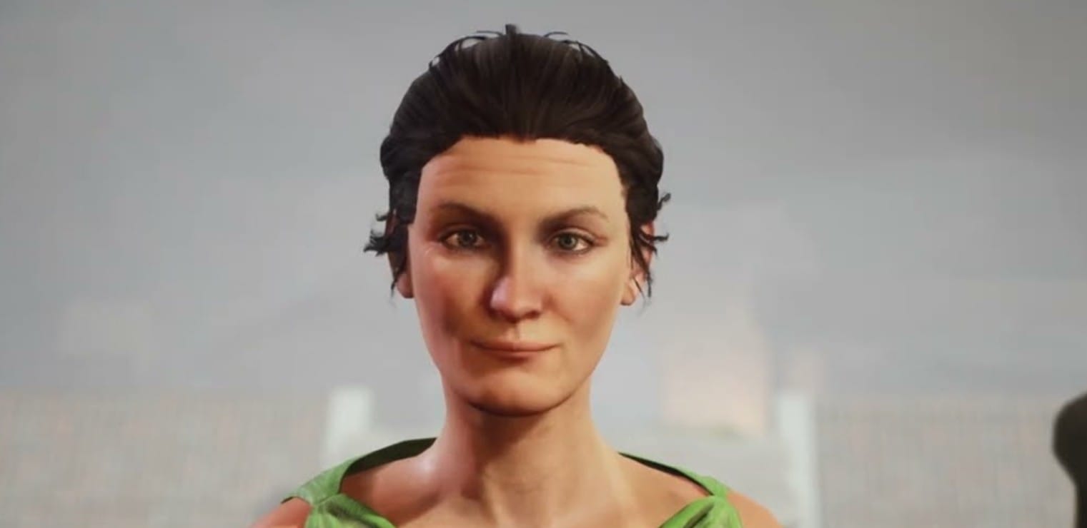 Октавия в The Forgotten City