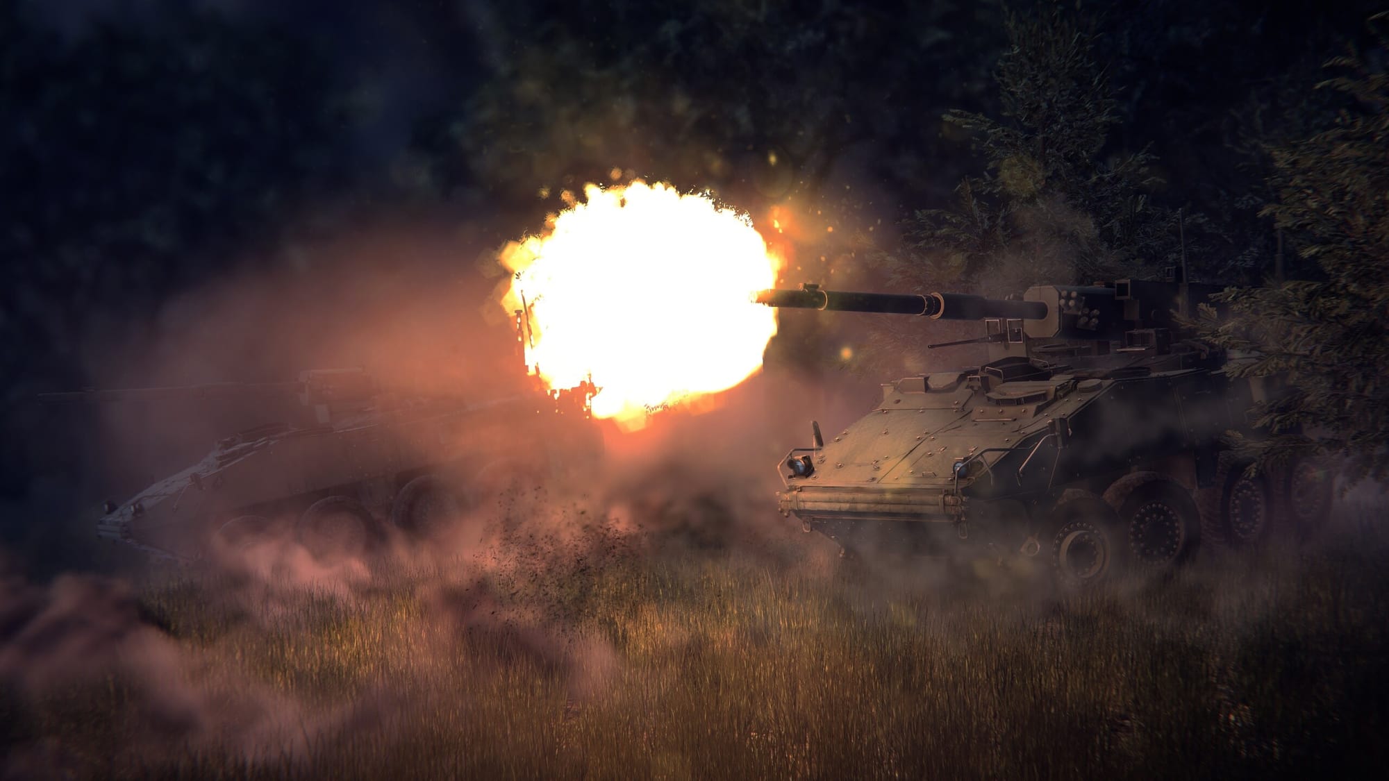 атака танками в Broken Arrow