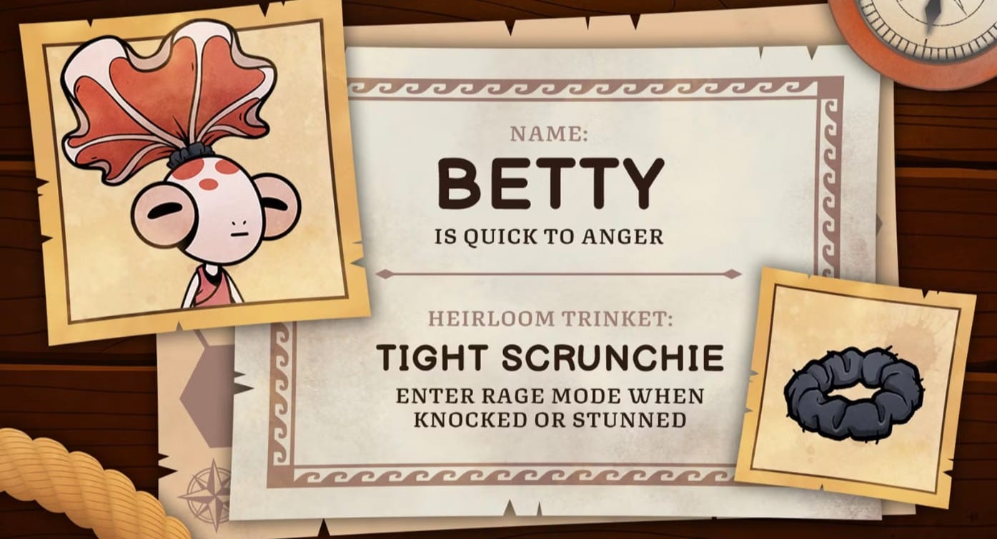 Бетти - королева ярости в Ship of Fools