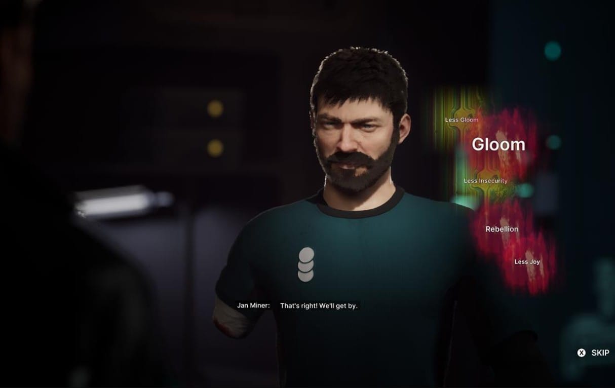 шахтер в The Alters знает все о металлах