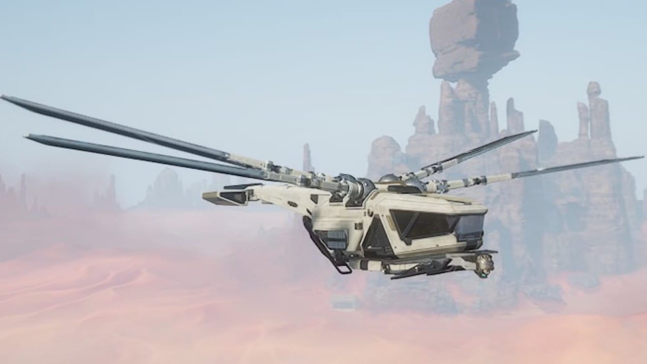 орнитоптер - разведчик в Dune: Awakening