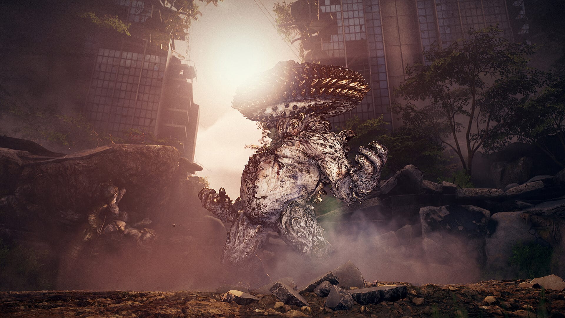 монстр в виде гриба Stellar Blade