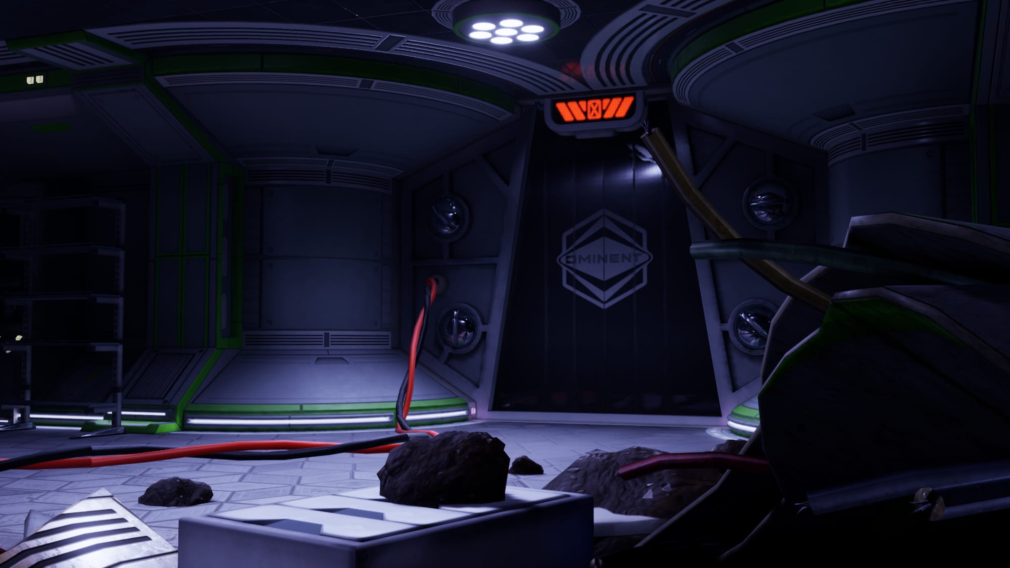 темная подземная база в Grounded