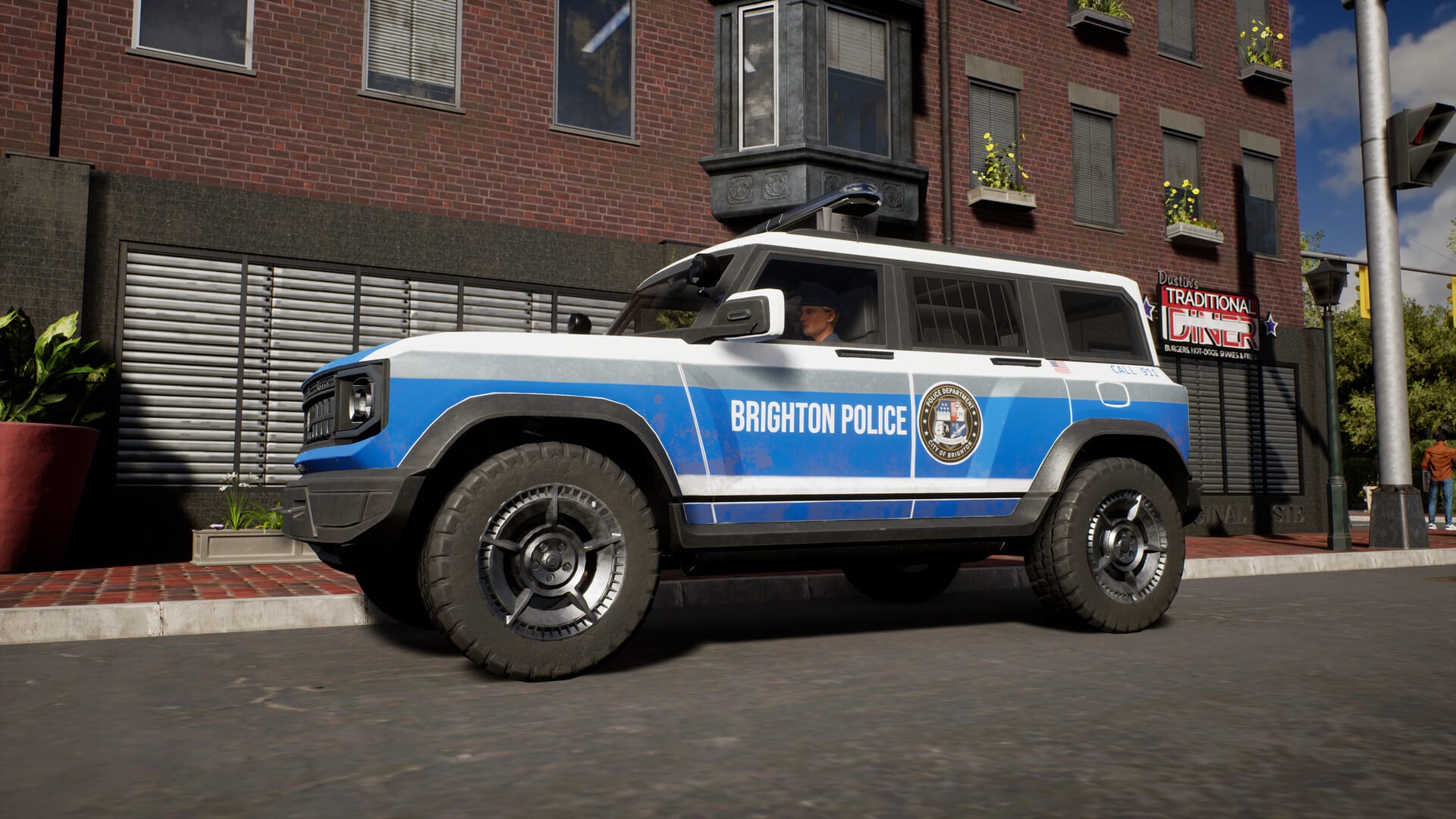 полицейская машина начальника в Police Simulator: Patrol Officers