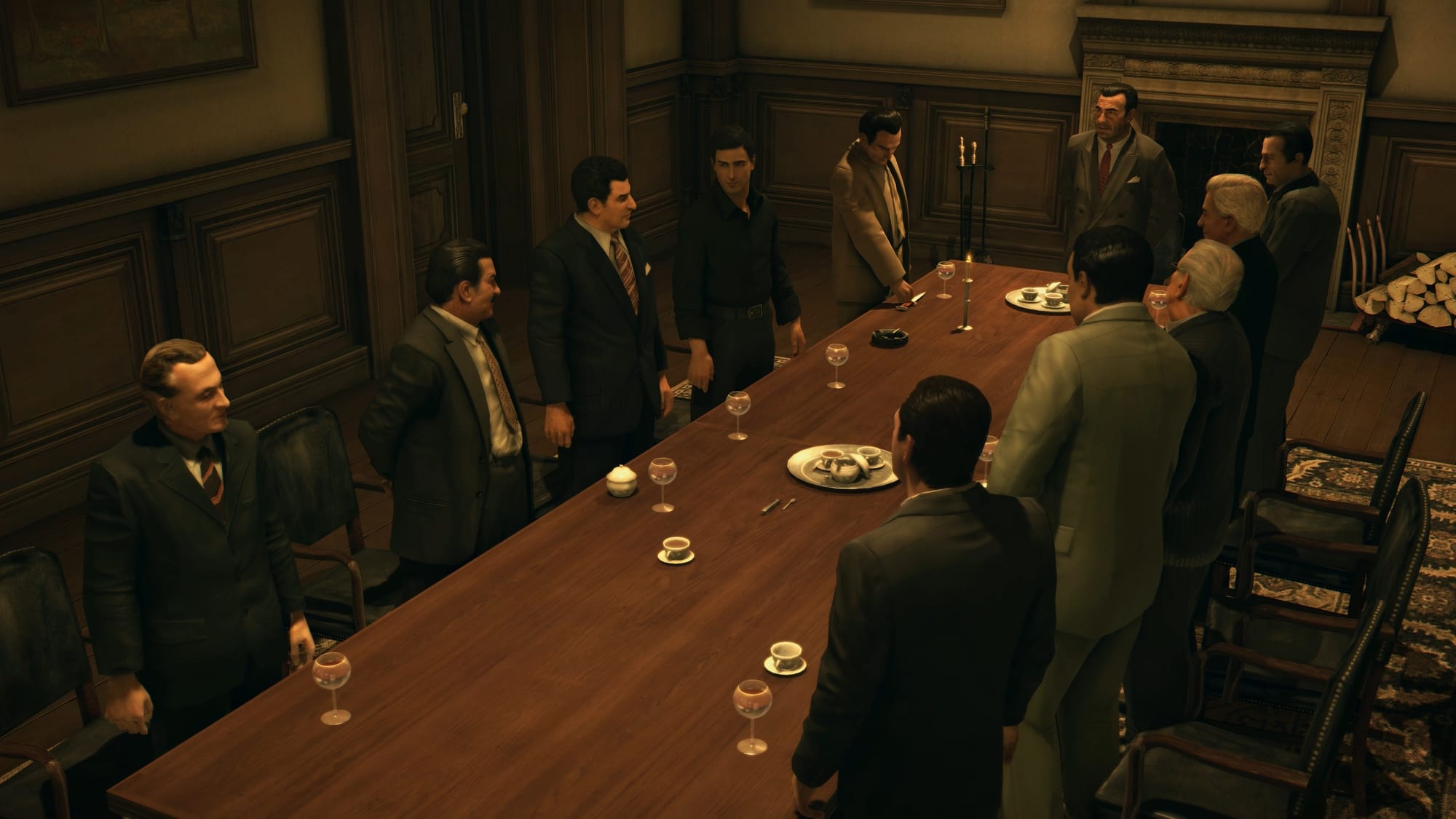 сходка гангстеров Mafia 2: Definitive Edition