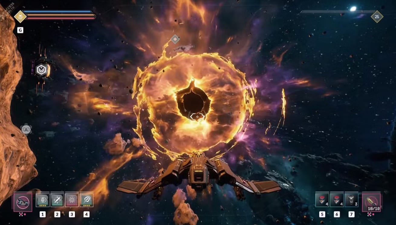 авангард - легковесный корабль в Everspace 2