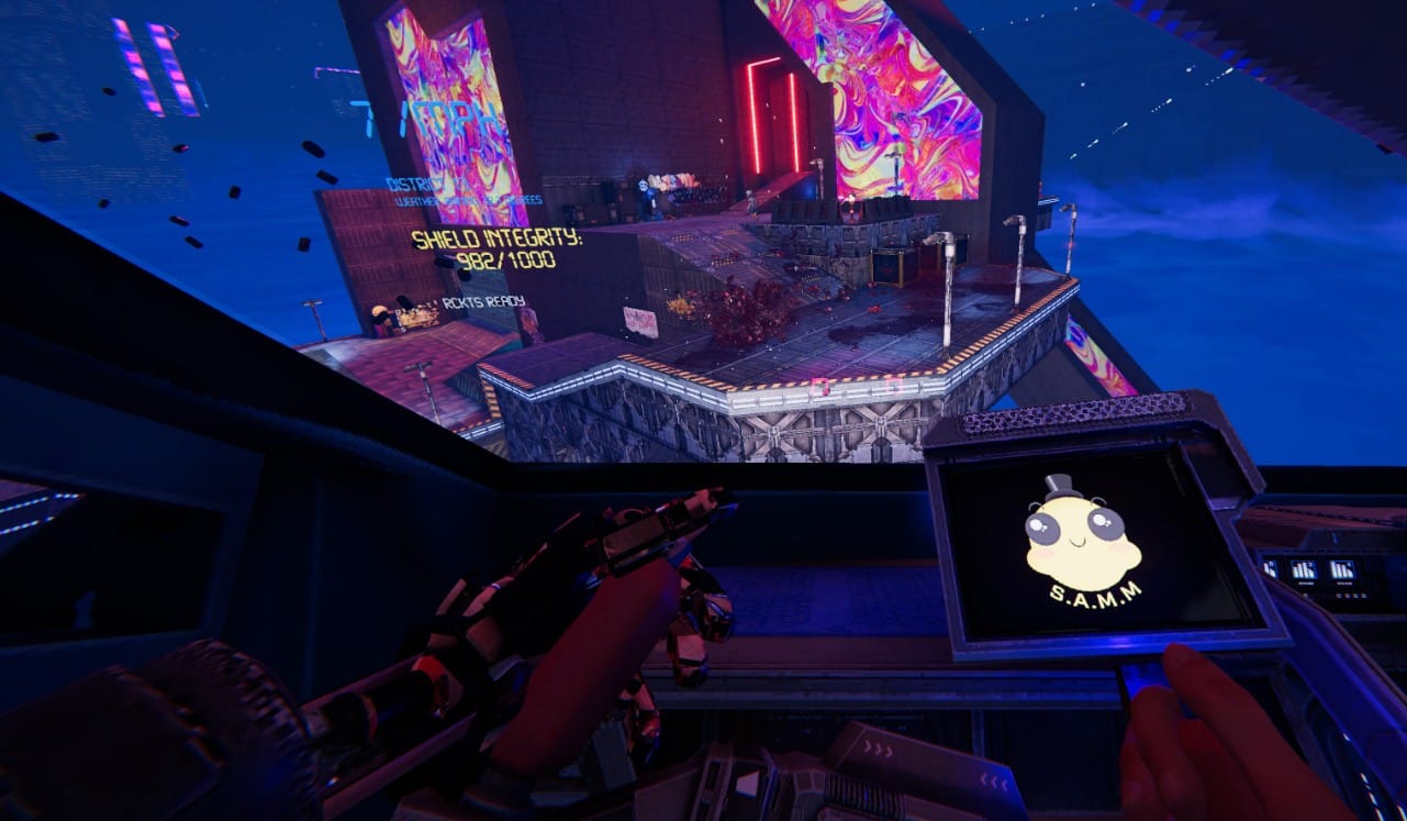 автомобиль в Turbo Overkill не только средство для передвижения