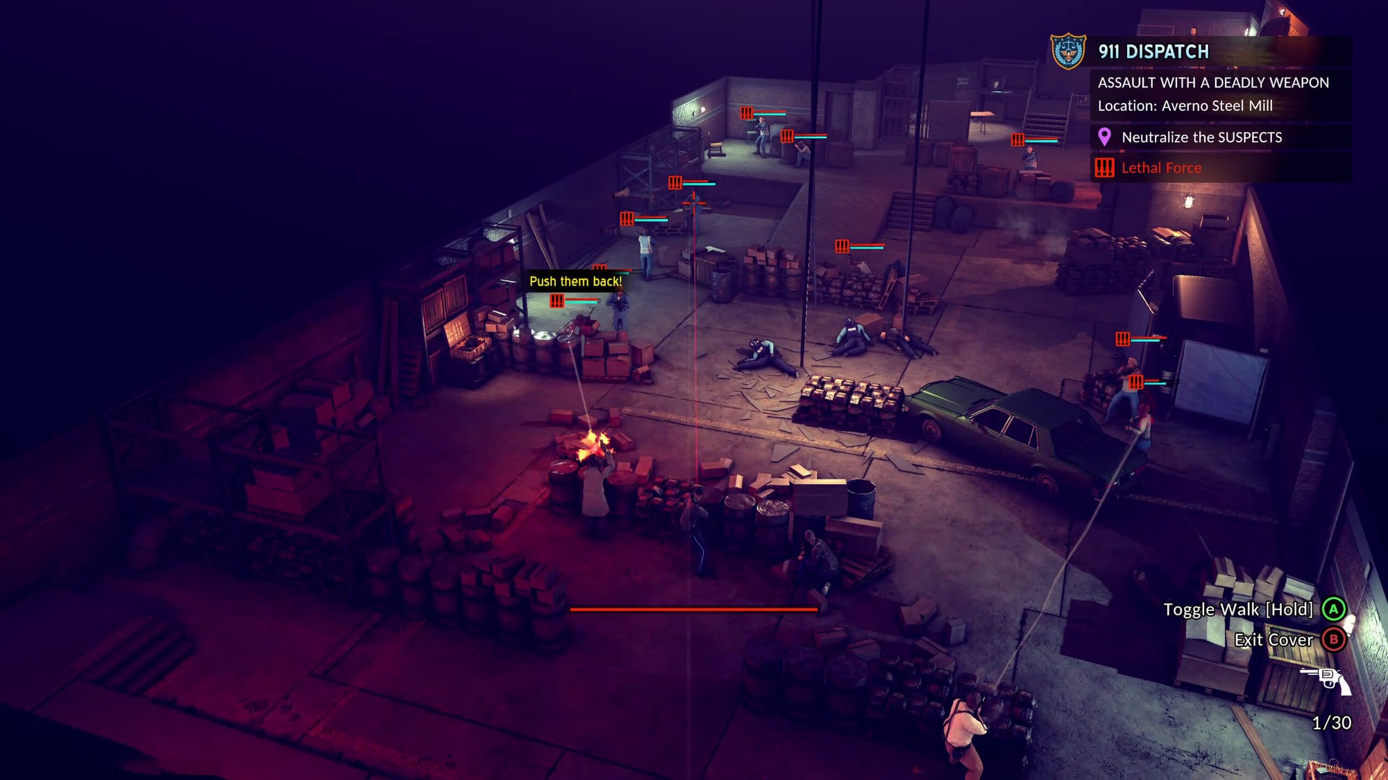 сюжетная сцена в The Precinct