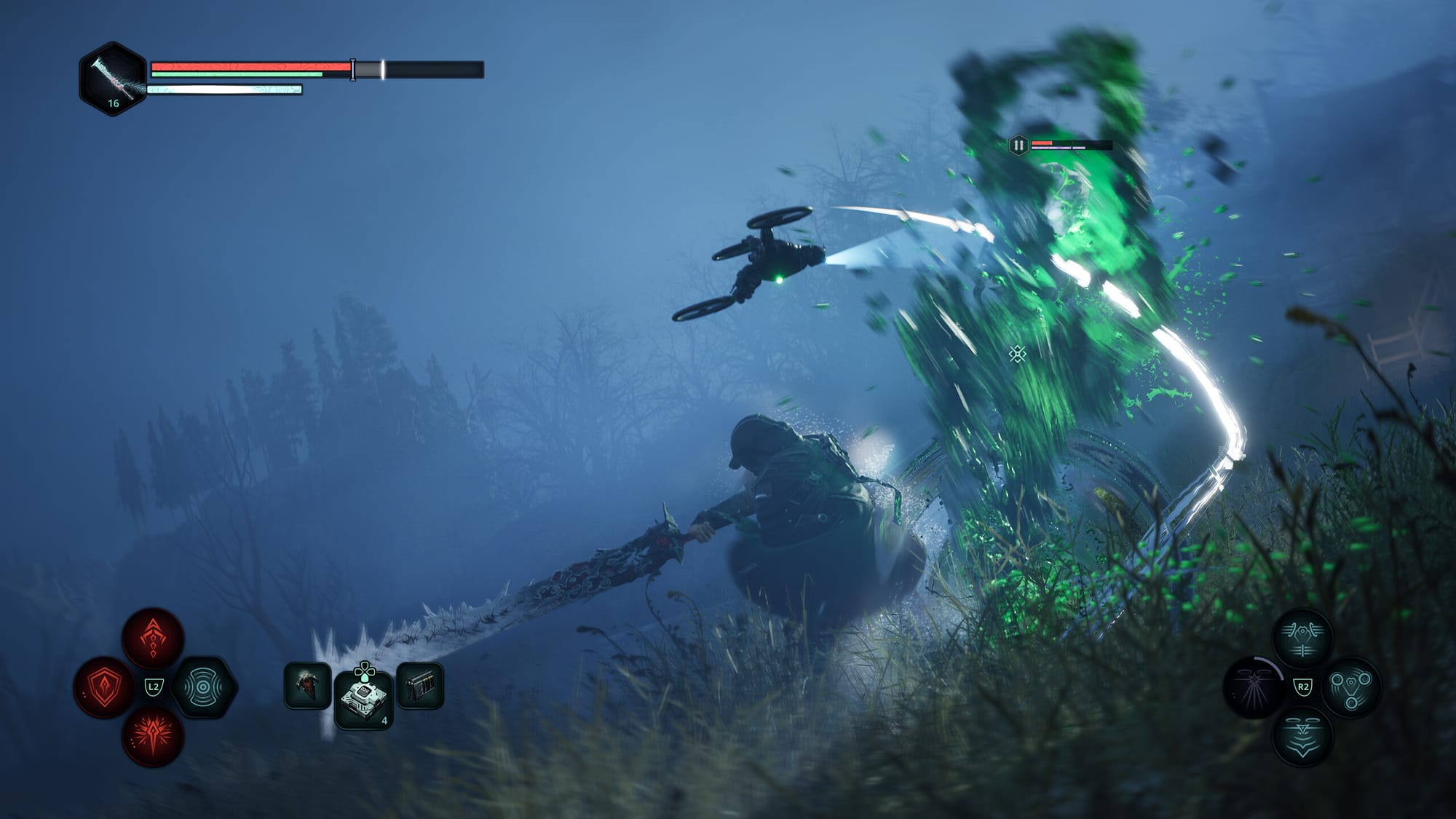 геймплей Hell is Us водные процедуры