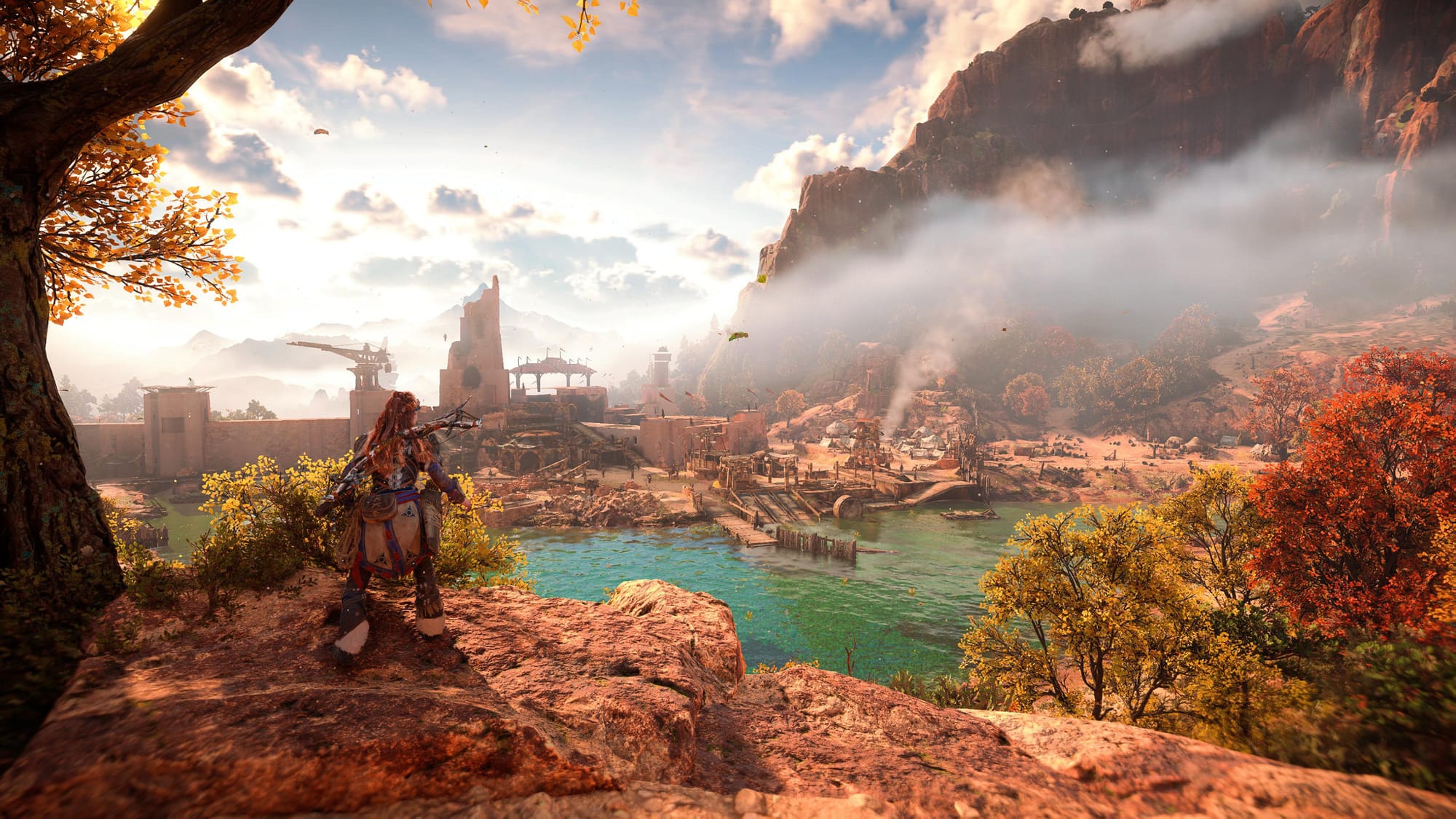 Элой в засаде Horizon Forbidden West