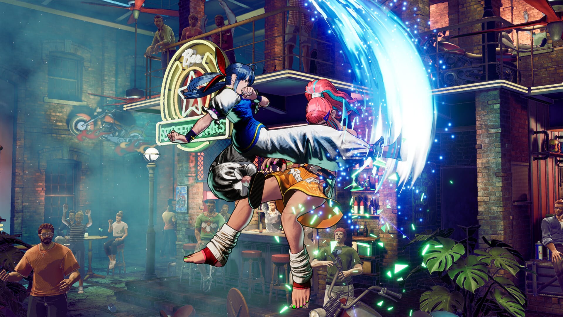 соперники в FATAL FURY сражаются не только на земле