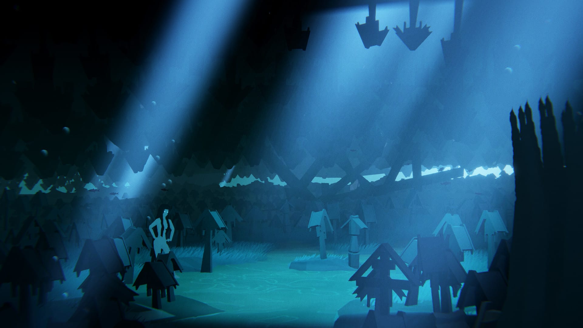 сюжетная сцена с персонажем на поле Black Book