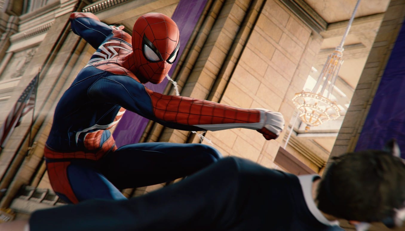 удар с правой Marvel’s Spider-Man Remastered